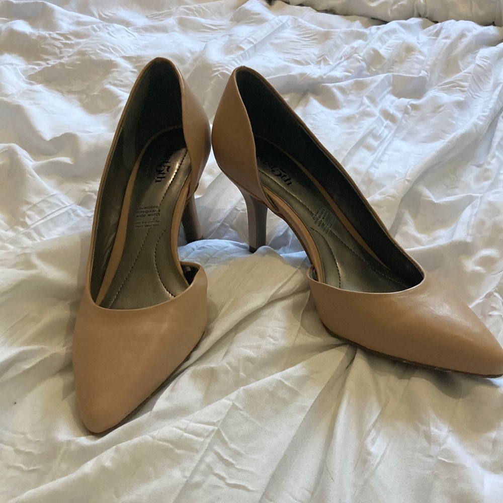 Nude heels. appx 1.5in